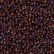 Miyuki rocailles Perlen 11/0 - Garnet lined ruby ab 11-367